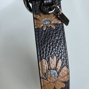 Coach loop bag charm key chain